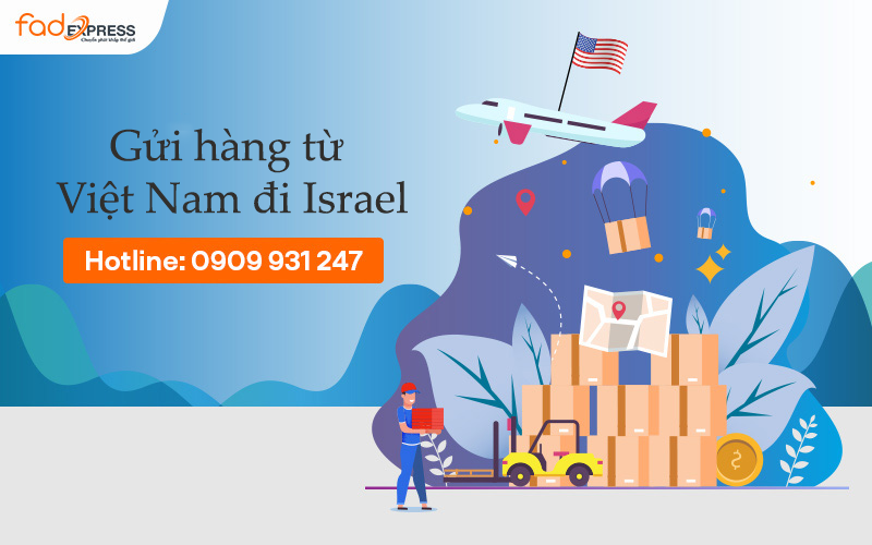 gửi hàng từ Việt Nam đi Israel